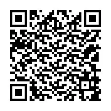 QR-код для номера телефона +12109985525