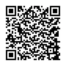 QR-код для номера телефона +12109987392