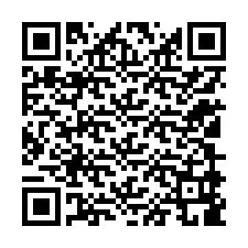 Código QR para número de teléfono +12109989066