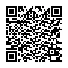 QR-Code für Telefonnummer +12122000012