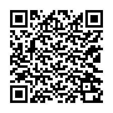 QR kód a telefonszámhoz +12122220732