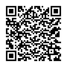 QR-code voor telefoonnummer +12122226083