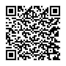 QR kód a telefonszámhoz +12122226352