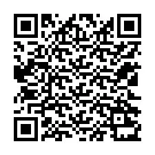 QR kód a telefonszámhoz +12122231643