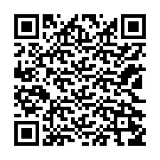 QR код за телефонен номер +12122256225