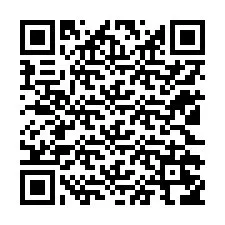 QR Code pour le numéro de téléphone +12122256822