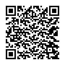 QR-код для номера телефона +12122257737