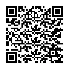 QR-koodi puhelinnumerolle +12122257999