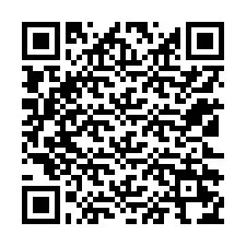 QR-code voor telefoonnummer +12122274443