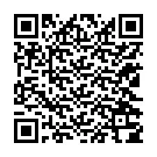 Código QR para número de teléfono +12122304772