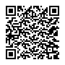 Código QR para número de teléfono +12122309387