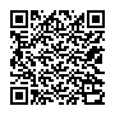 Código QR para número de teléfono +12122330627