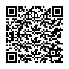 Código QR para número de teléfono +12122517186