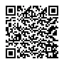 Codice QR per il numero di telefono +12122541435