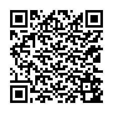 Kode QR untuk nomor Telepon +12122542542