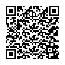 QR kód a telefonszámhoz +12122543073