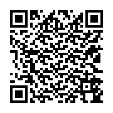 Codice QR per il numero di telefono +12122544822