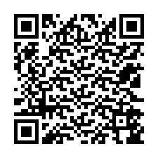 QR kód a telefonszámhoz +12122546867