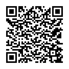 QR-Code für Telefonnummer +12122547187