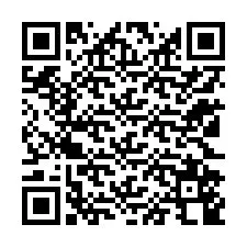 Código QR para número de teléfono +12122548526