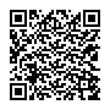 QR код за телефонен номер +12122556222