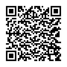 QR код за телефонен номер +12122558664