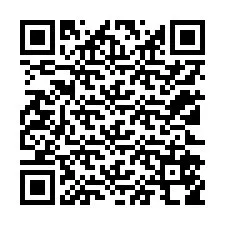 QR-code voor telefoonnummer +12122558849