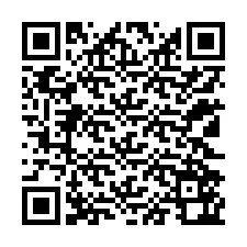 QR код за телефонен номер +12122562670