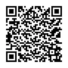 QR код за телефонен номер +12122567085