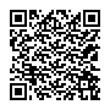 QR-Code für Telefonnummer +12122569745