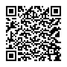 QR-code voor telefoonnummer +12122584361