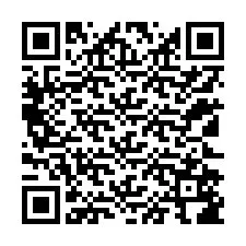 Código QR para número de telefone +12122586140