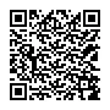 Kode QR untuk nomor Telepon +12122586461