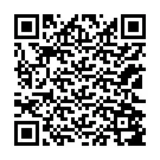 Codice QR per il numero di telefono +12122587355