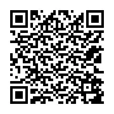 QR код за телефонен номер +12122587907