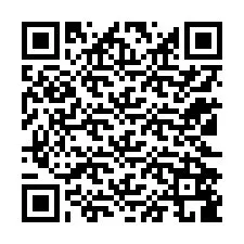 Kode QR untuk nomor Telepon +12122589296