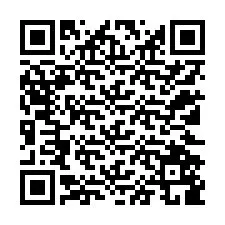 QR-code voor telefoonnummer +12122589788