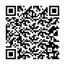 QR-koodi puhelinnumerolle +12122767753