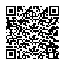 Kode QR untuk nomor Telepon +12122860736