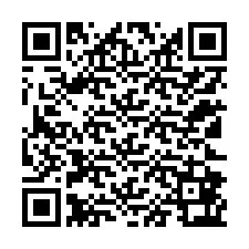 QR-код для номера телефона +12122863014