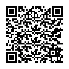 QR-koodi puhelinnumerolle +12122865838