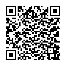 QR-Code für Telefonnummer +12122867158