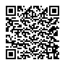 Kode QR untuk nomor Telepon +12122869076