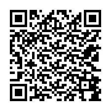 QR-koodi puhelinnumerolle +12122884037