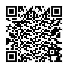 QR-код для номера телефона +12122884627