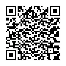 QR-code voor telefoonnummer +12123304523