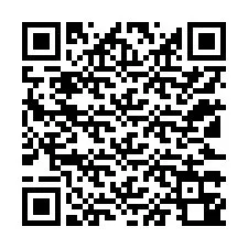 QR kód a telefonszámhoz +12123340484