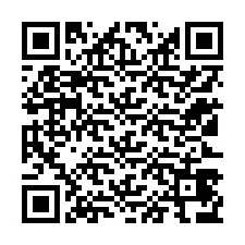 Kode QR untuk nomor Telepon +12123476846