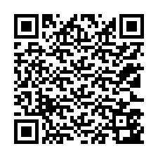 QR-koodi puhelinnumerolle +12123543109