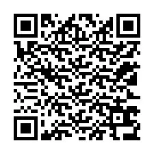 QR-koodi puhelinnumerolle +12123636419